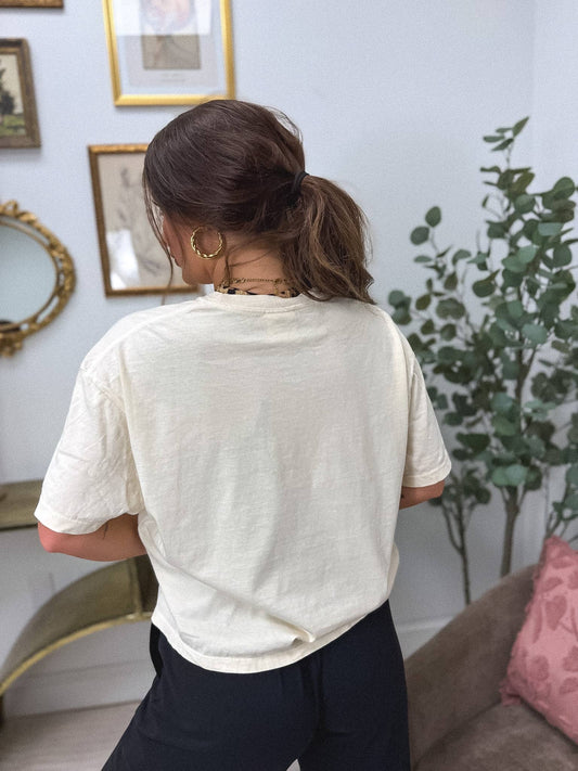 Jesus is my Boo Boxy Graphic Tee on Ivory