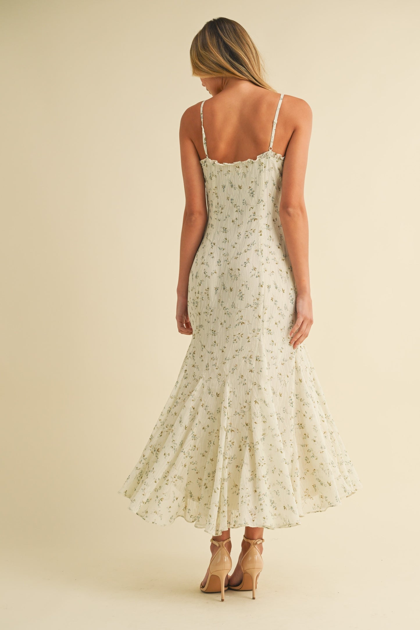Floral Mermaid Dress