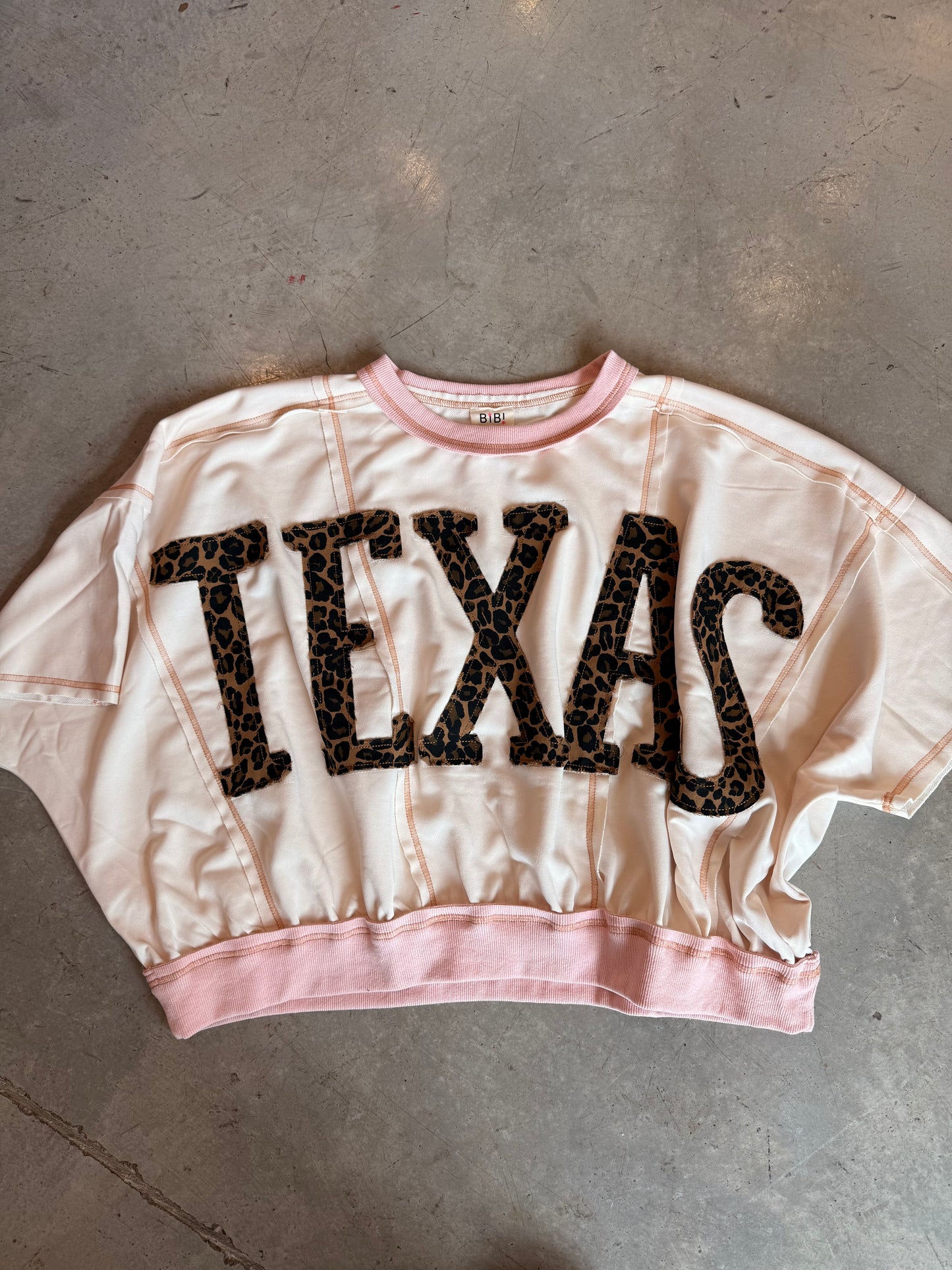 Leopard Print Texas Patchwork