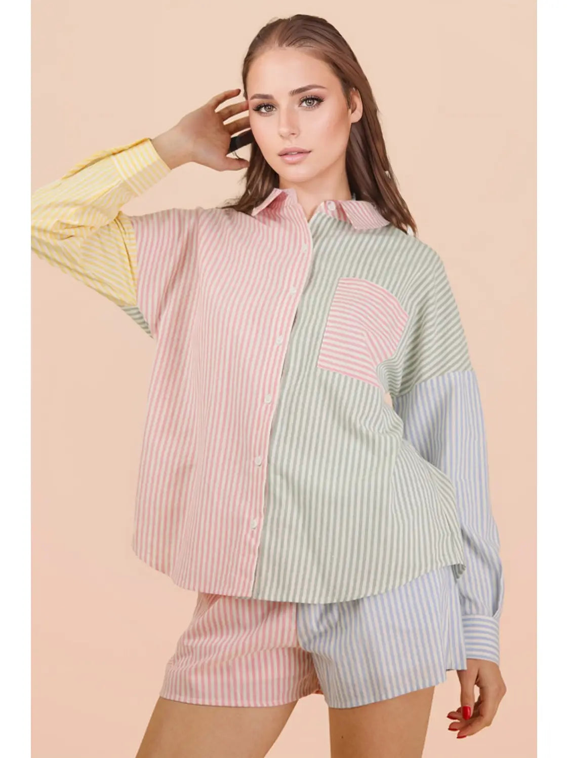 Pastel Stripe Set