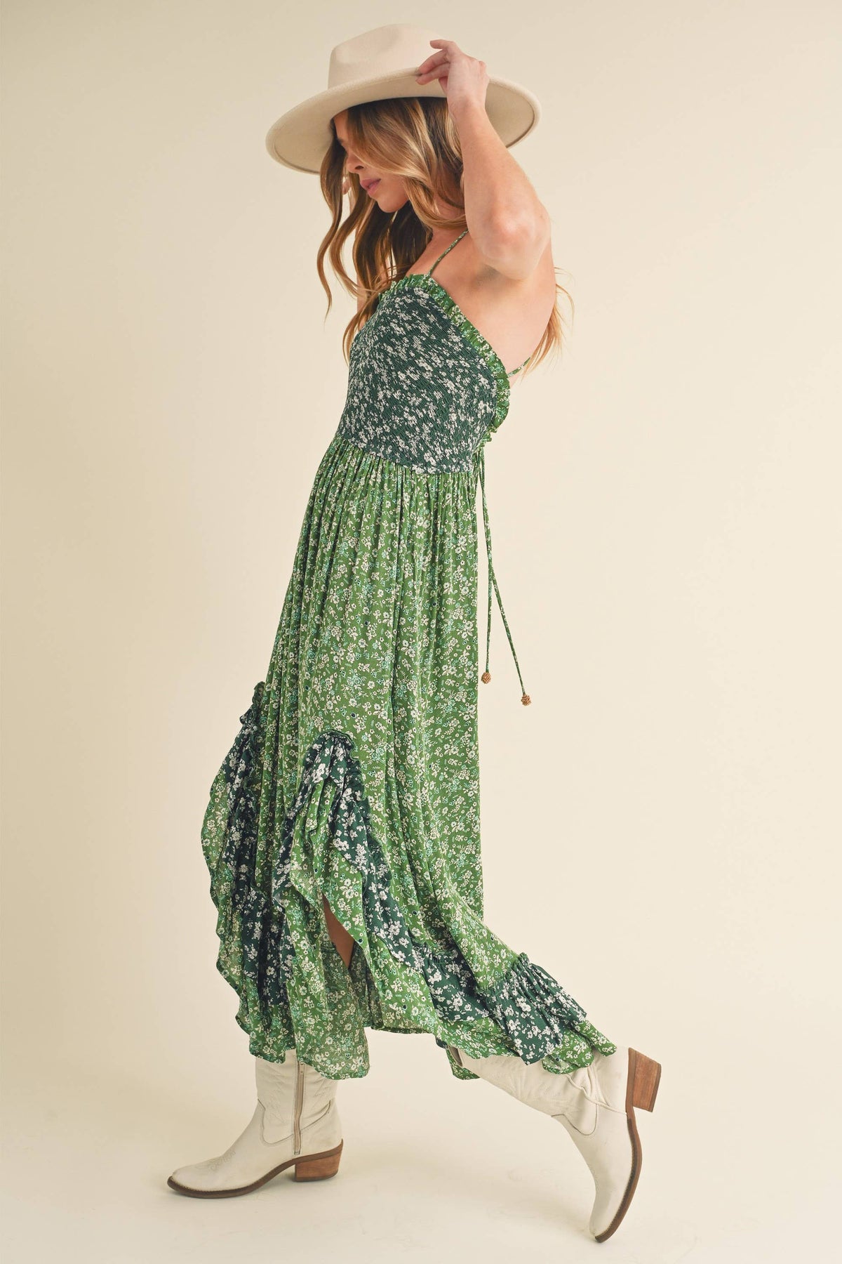 Deeane Ruffle Dress