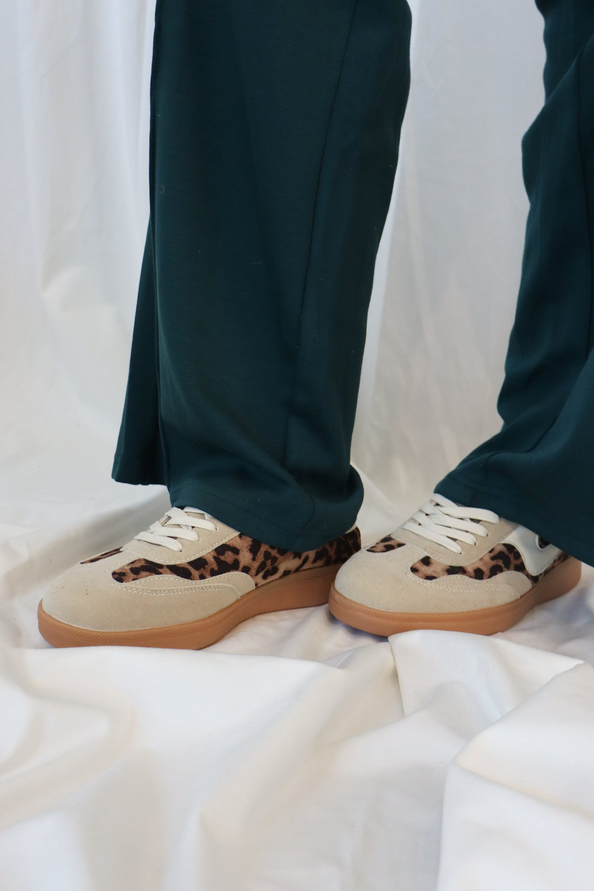 LEOPARD SLIP-ON MULE SNEAKERS