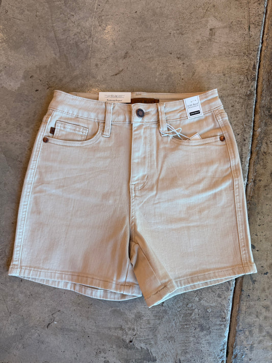 Judy Blue High Waisted Neutral Shorts