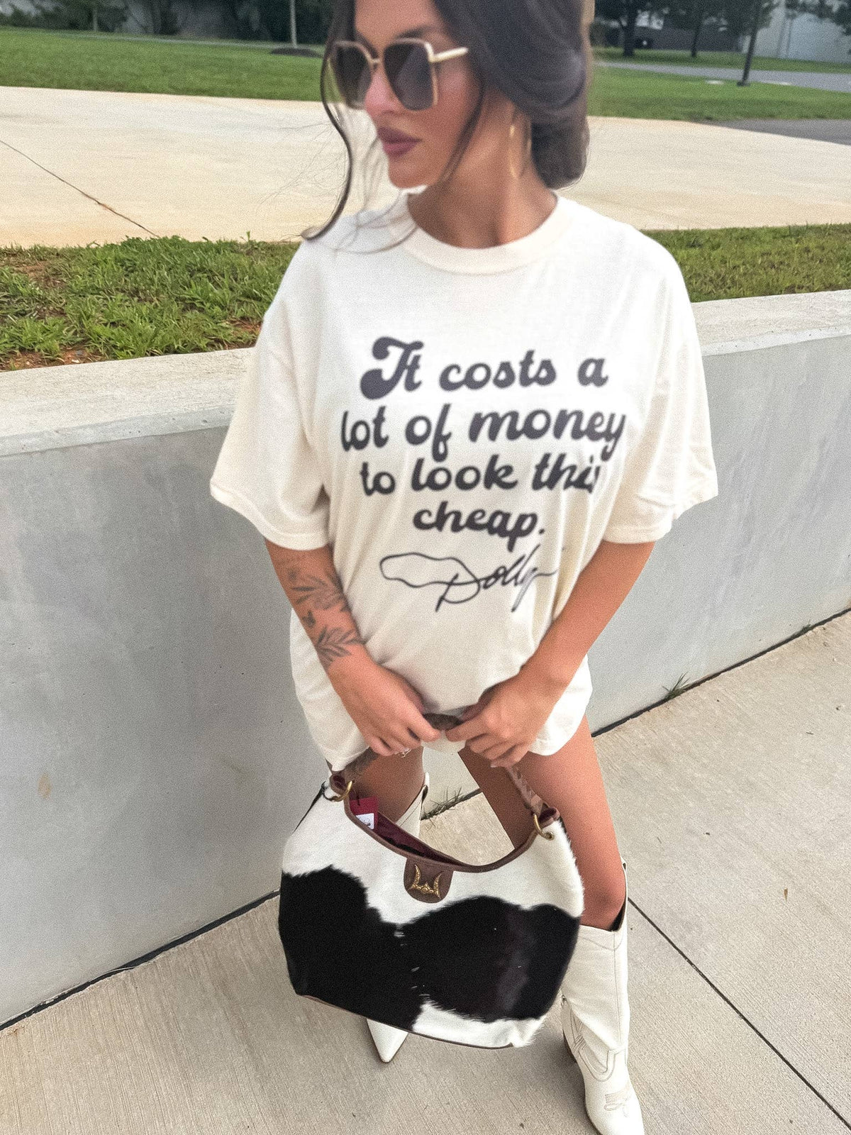 Look This Cheap Dolly Graphic Tee