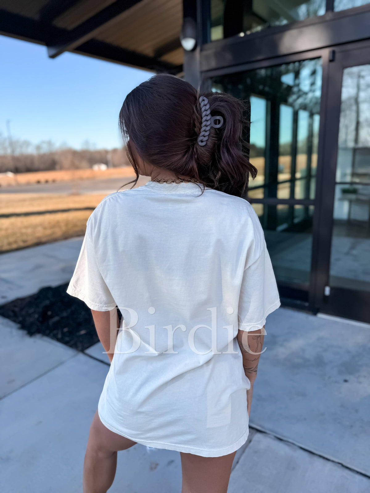 Amen Duck Camo Graphic Tee on Ivory
