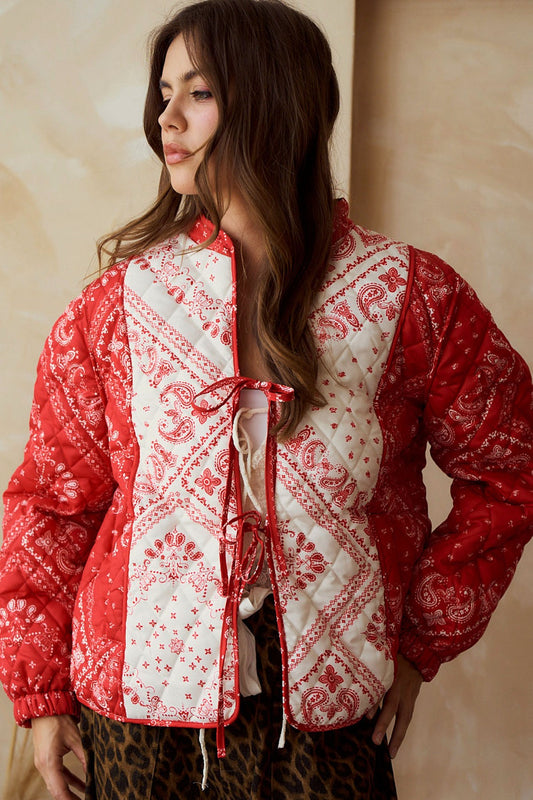PAISLEA PADDED JACKET