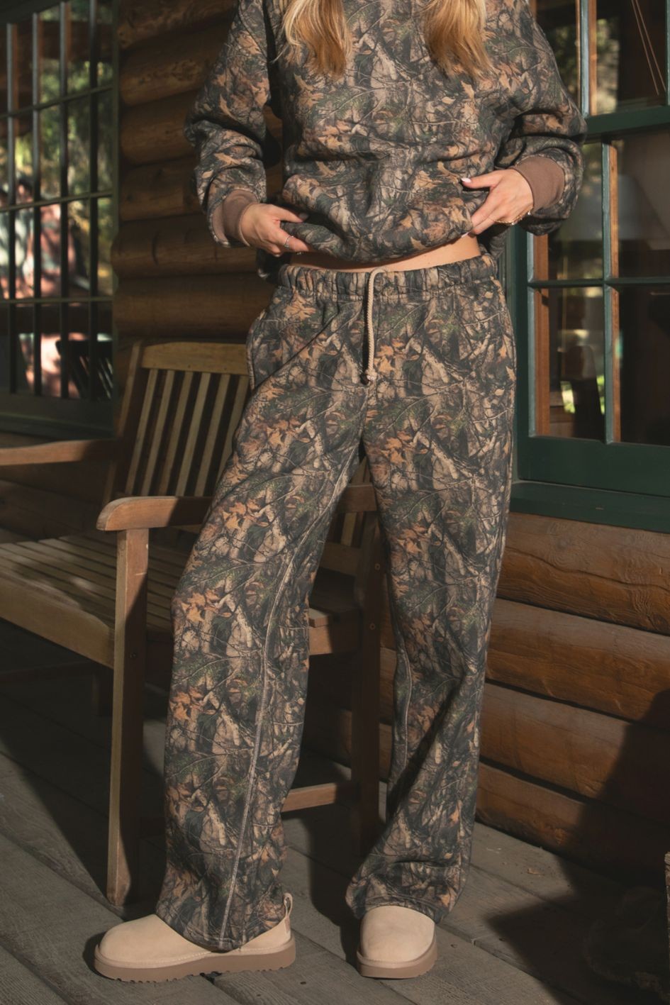 BAYOU CAMO SWEATPANTS