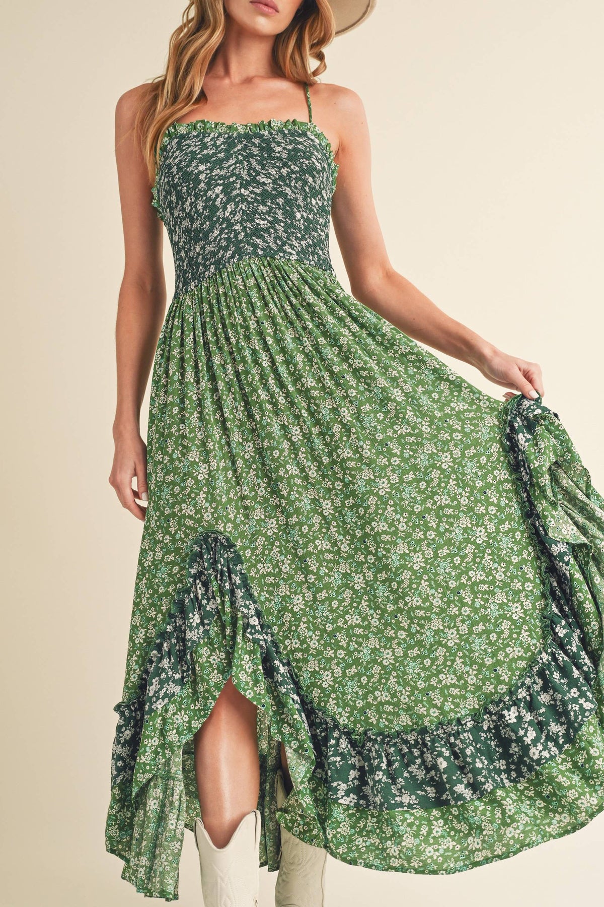 Deeane Ruffle Dress