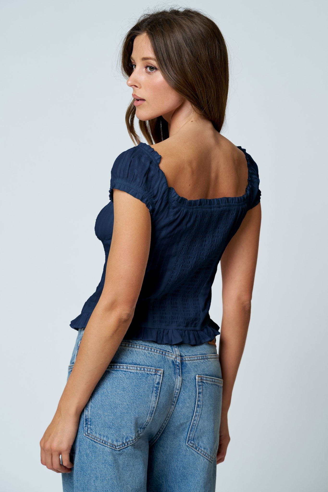 STRIPE TEXTURE BUTTON DOWN