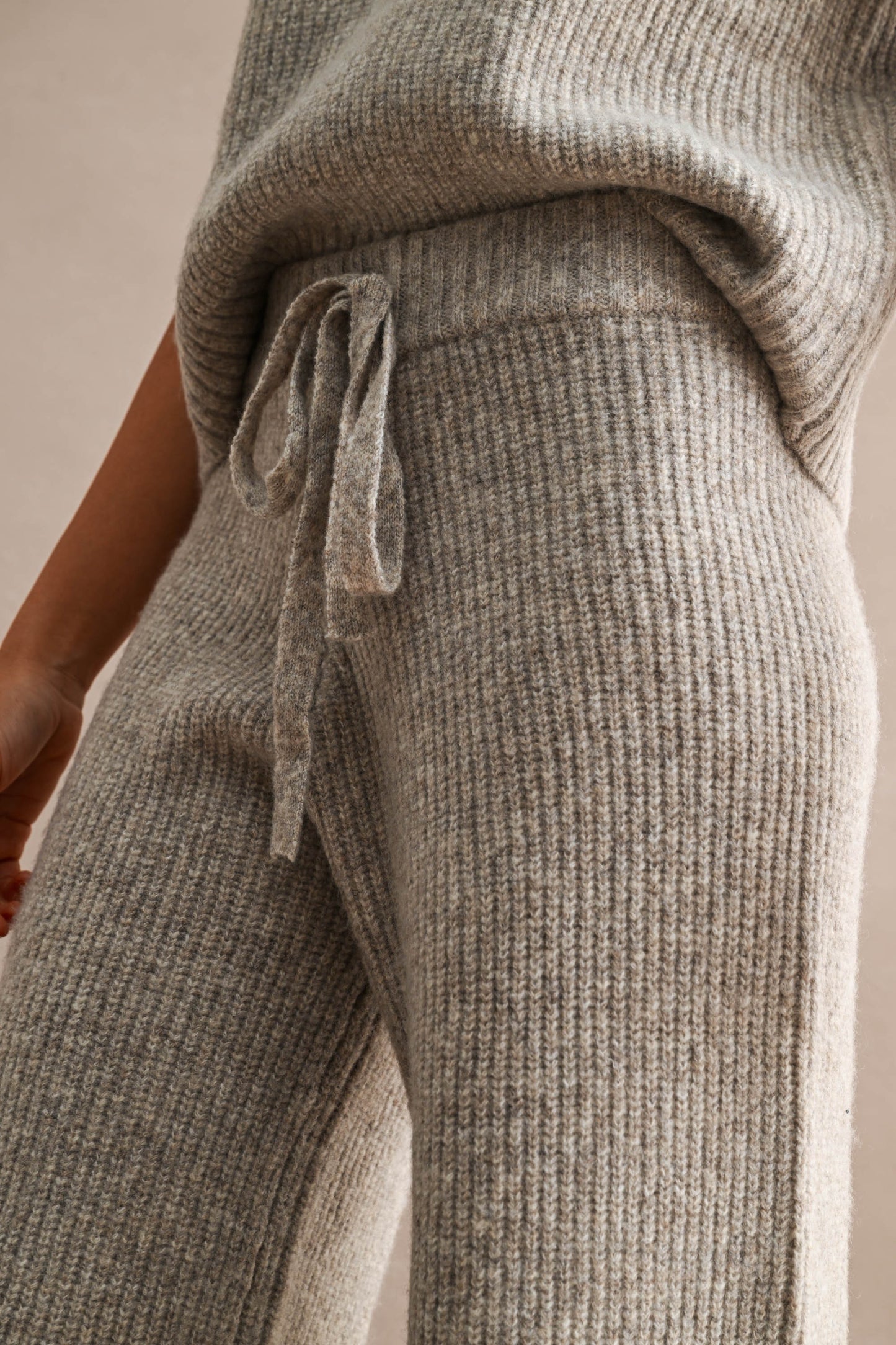 RIBBED VEST & TOP SET