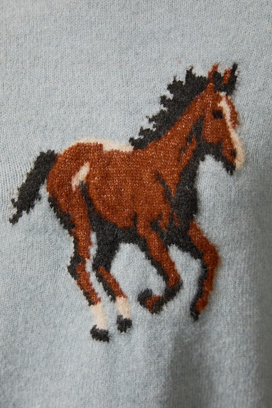 HORSE LONG SLEEVE SWEATER