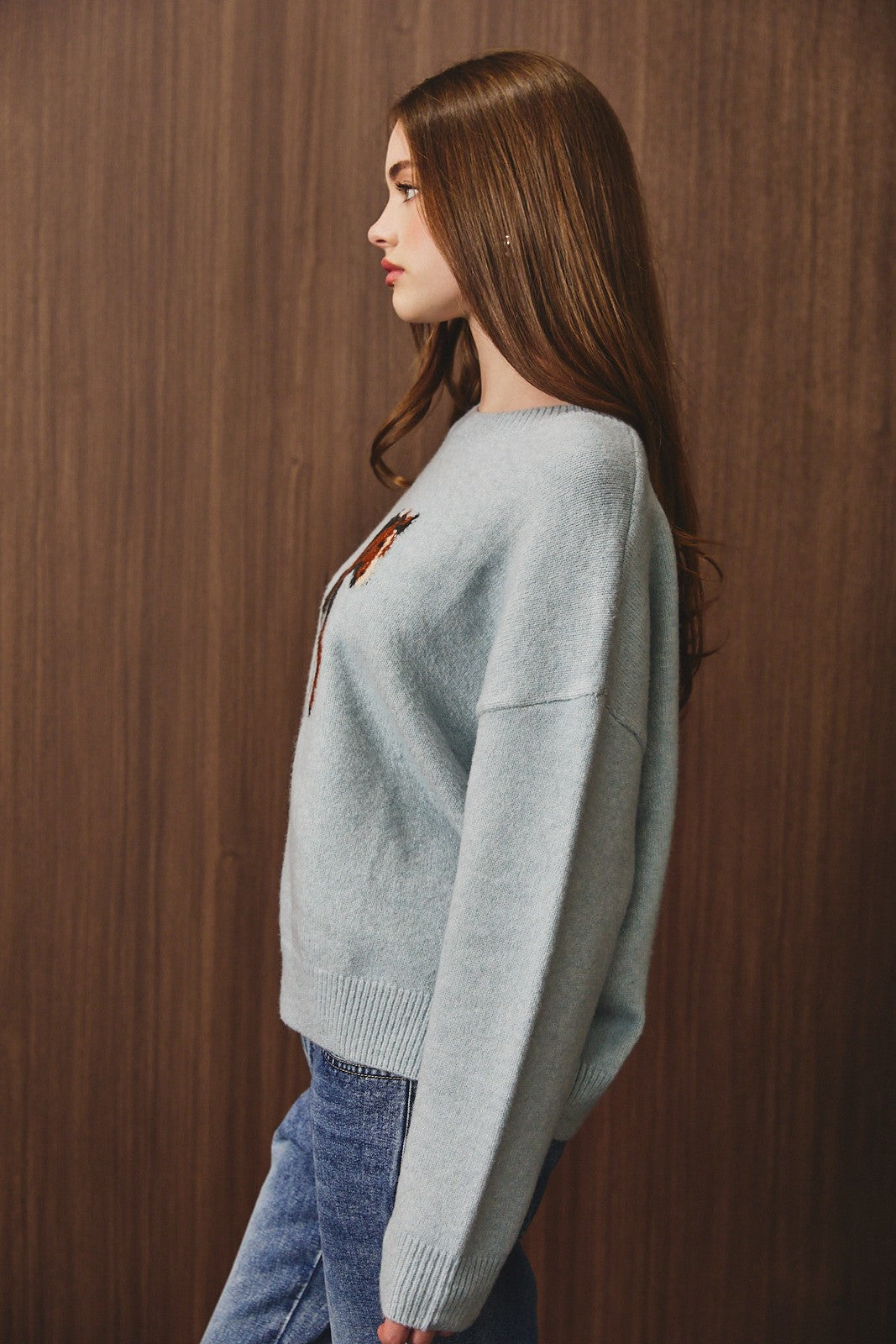 HORSE LONG SLEEVE SWEATER