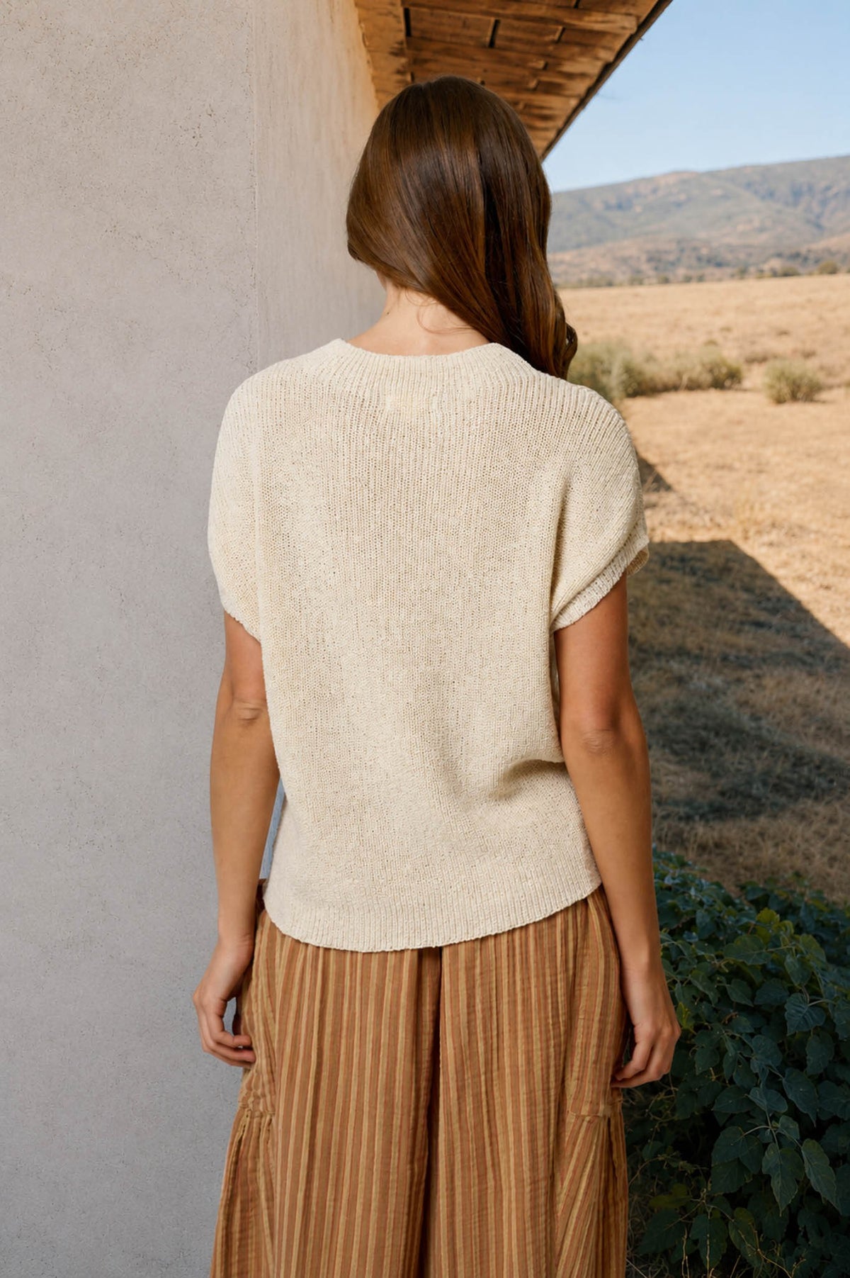DROP SHOULDER SWEATER