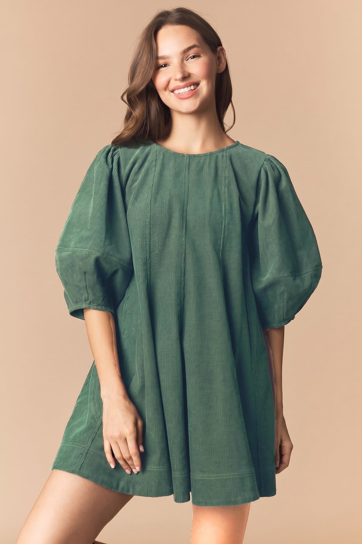 CODUROY PUFF MINI DRESS