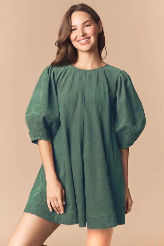 CODUROY PUFF MINI DRESS