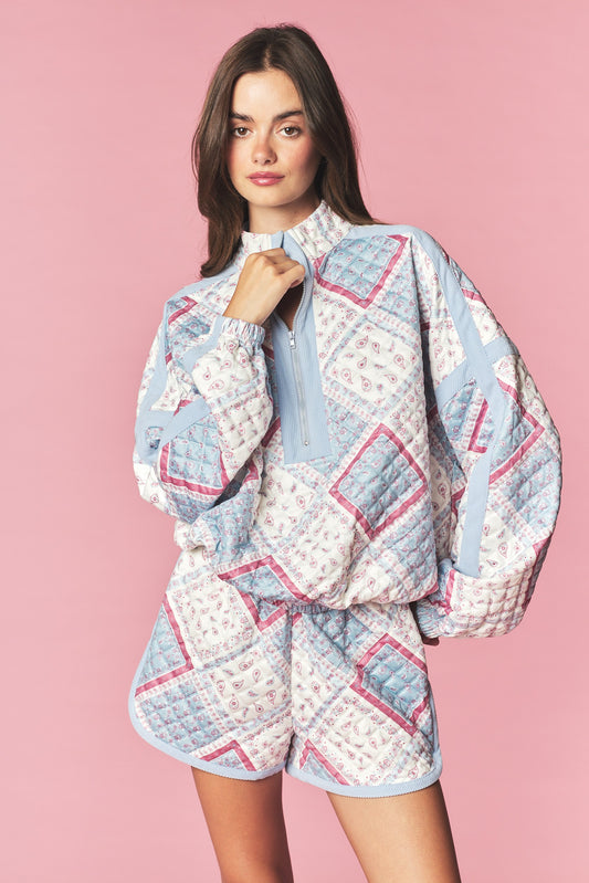 QUILTED PATCHWORK SET