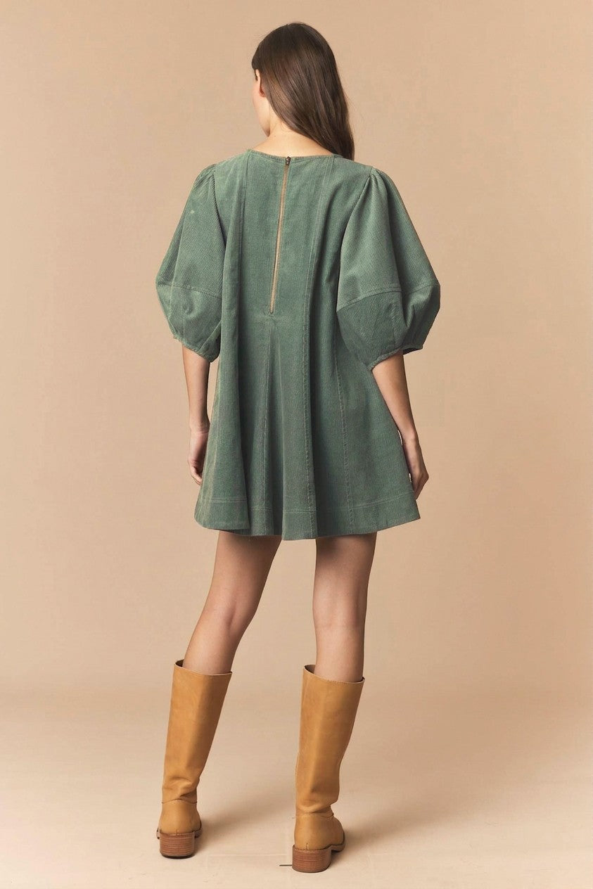 CODUROY PUFF MINI DRESS