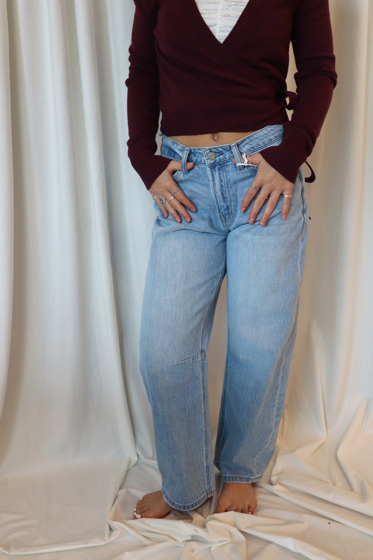 WRAP KNIT CARDIGAN