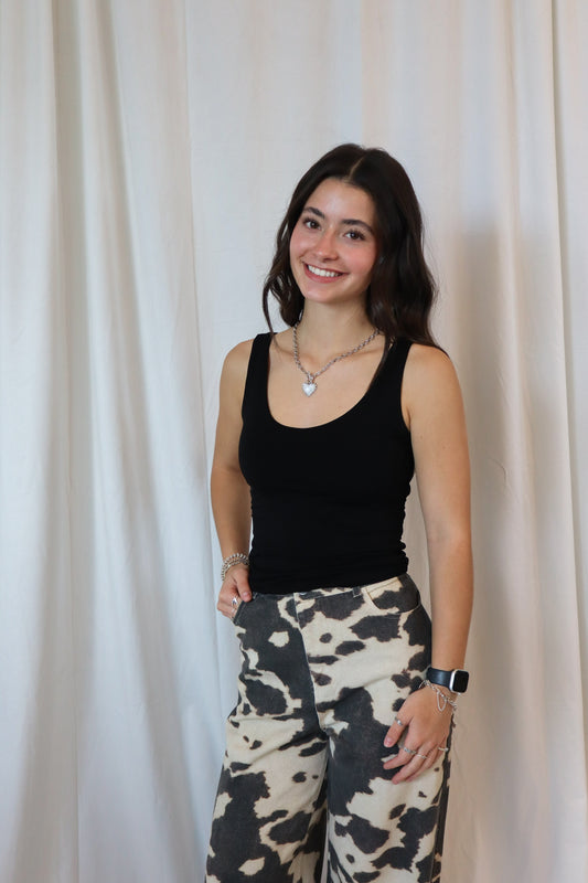 BASIC SCOOP NECK TANK
