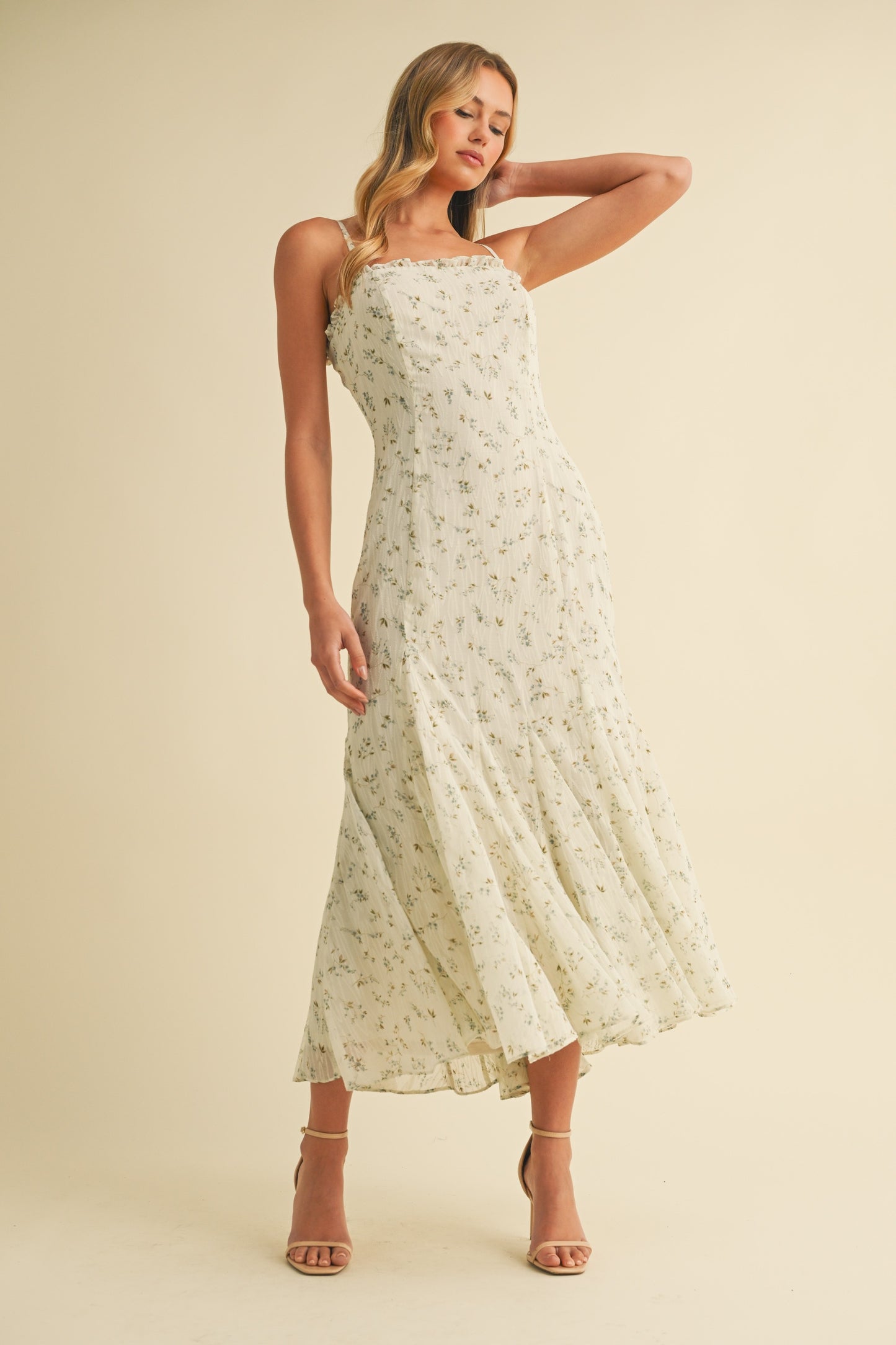 Floral Mermaid Dress