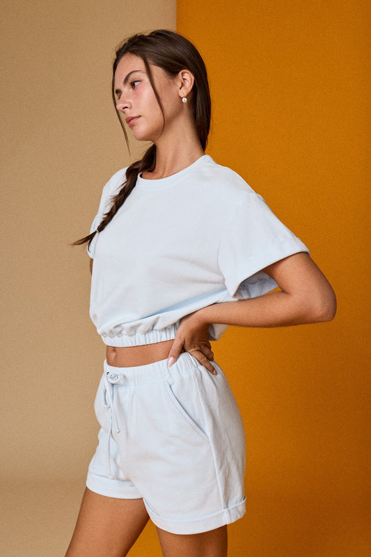 Cozy Short Sleeve Top & Short Set