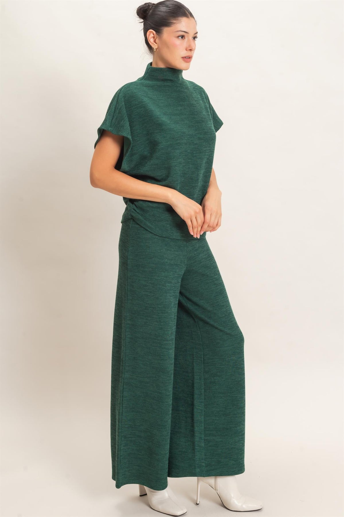 DOLMAN TOP AND PANT SET