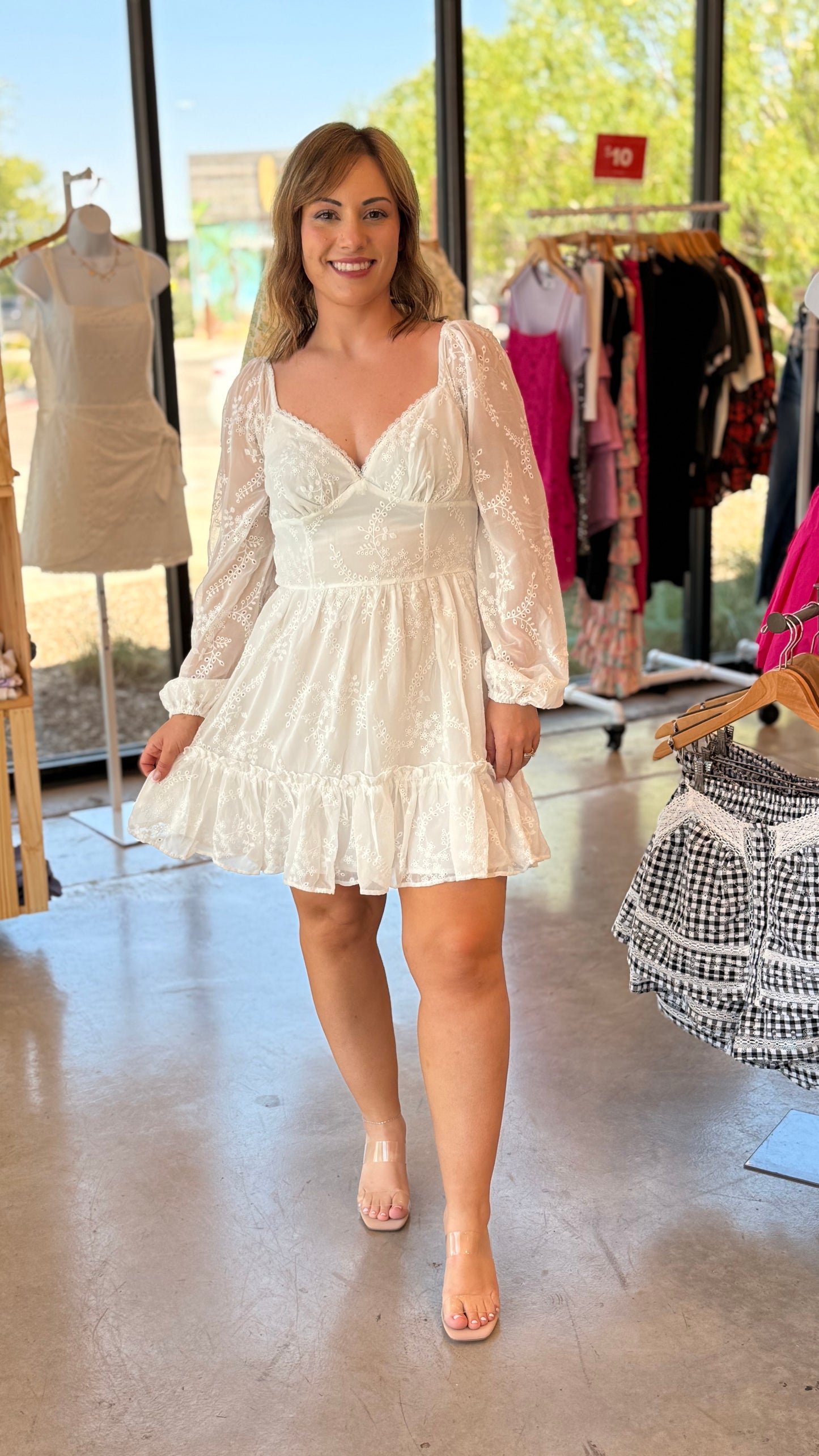 Long Sleeve Mini Dress