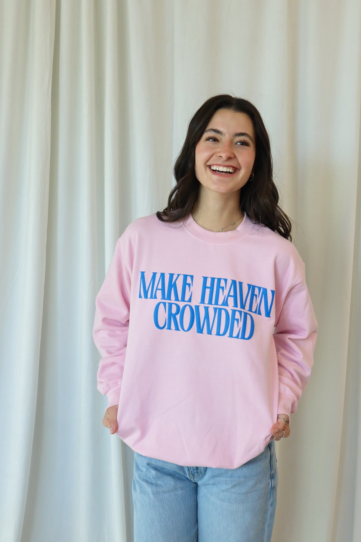 Make Heaven Crowded PUFF MIDWEIGHT Sweatshirt