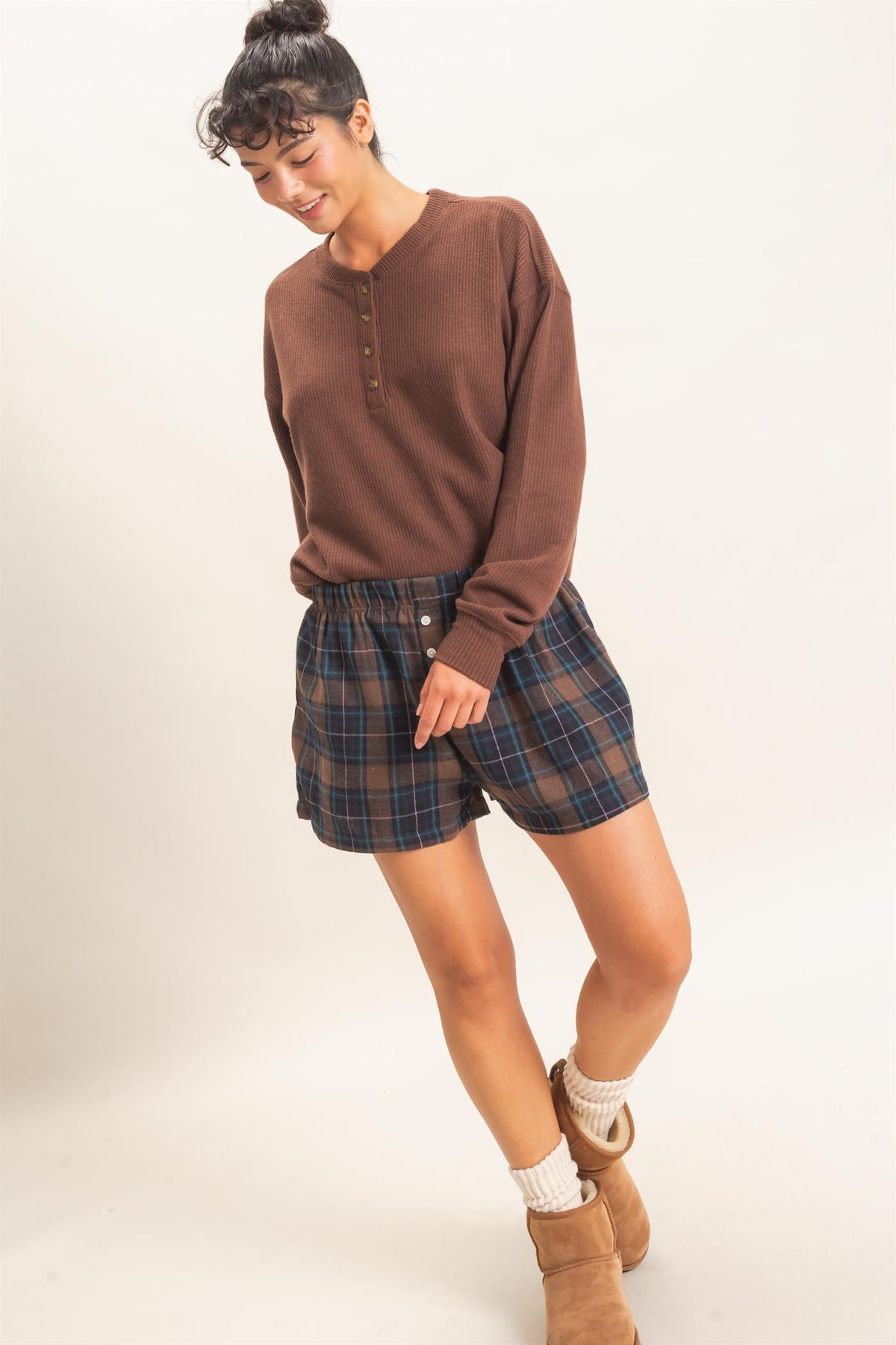 PLAID SHORTS