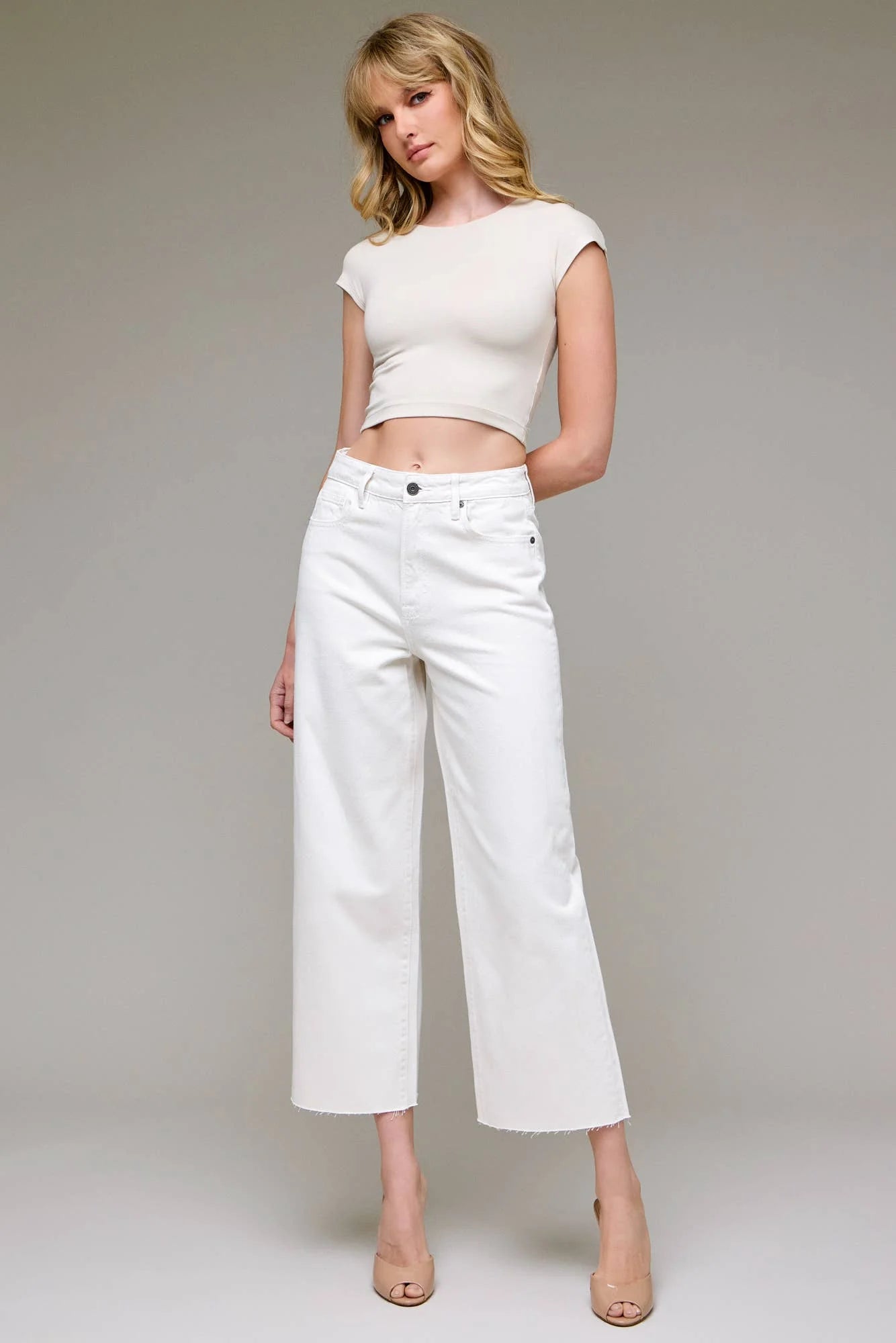 NORI CROPPED WIDE LEG SEA SALT