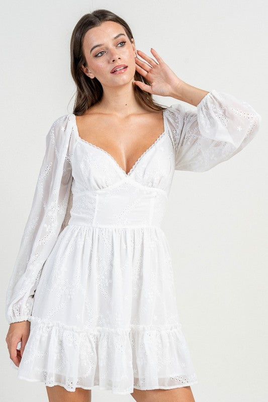 Long Sleeve Mini Dress