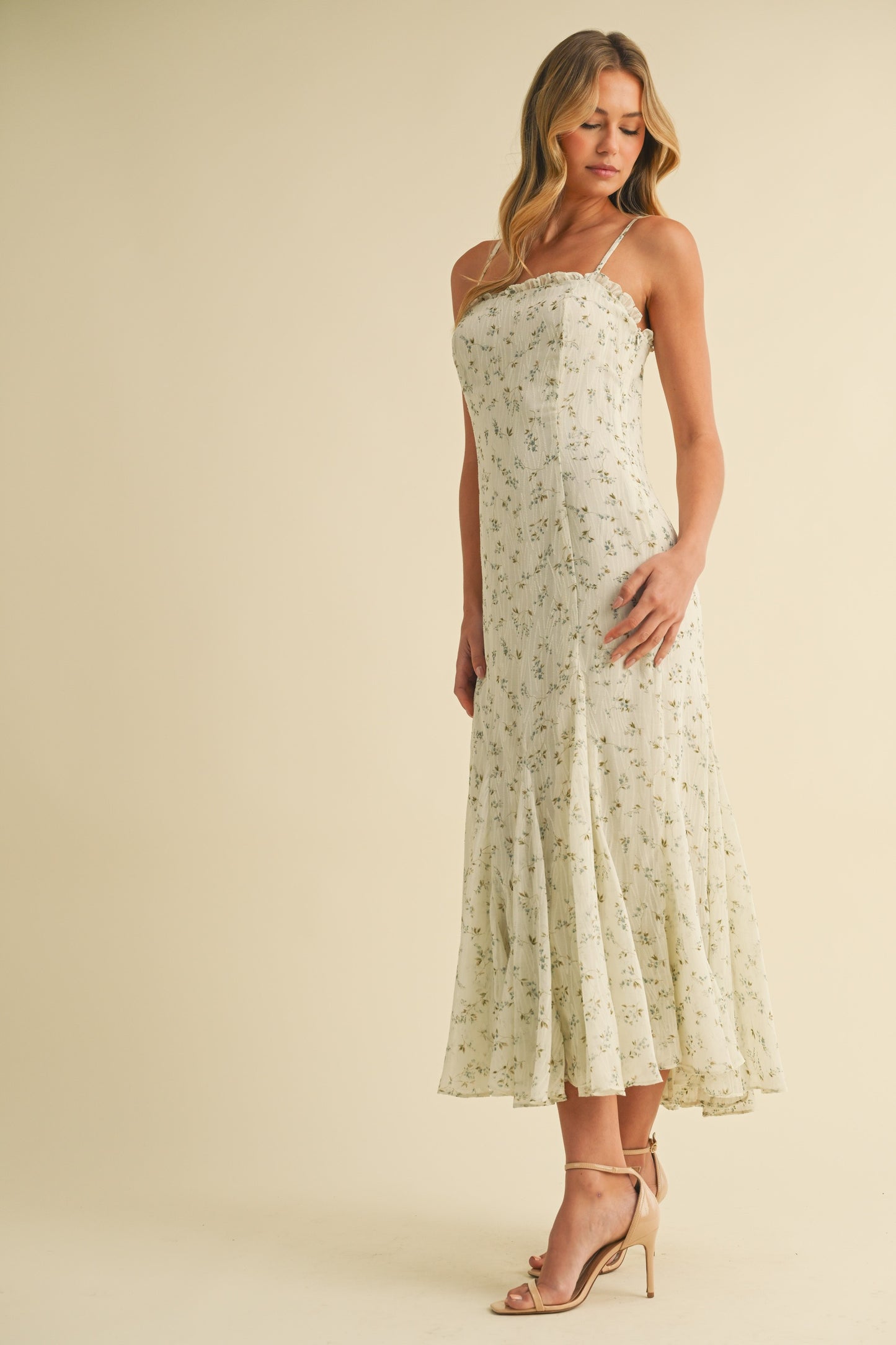 Floral Mermaid Dress