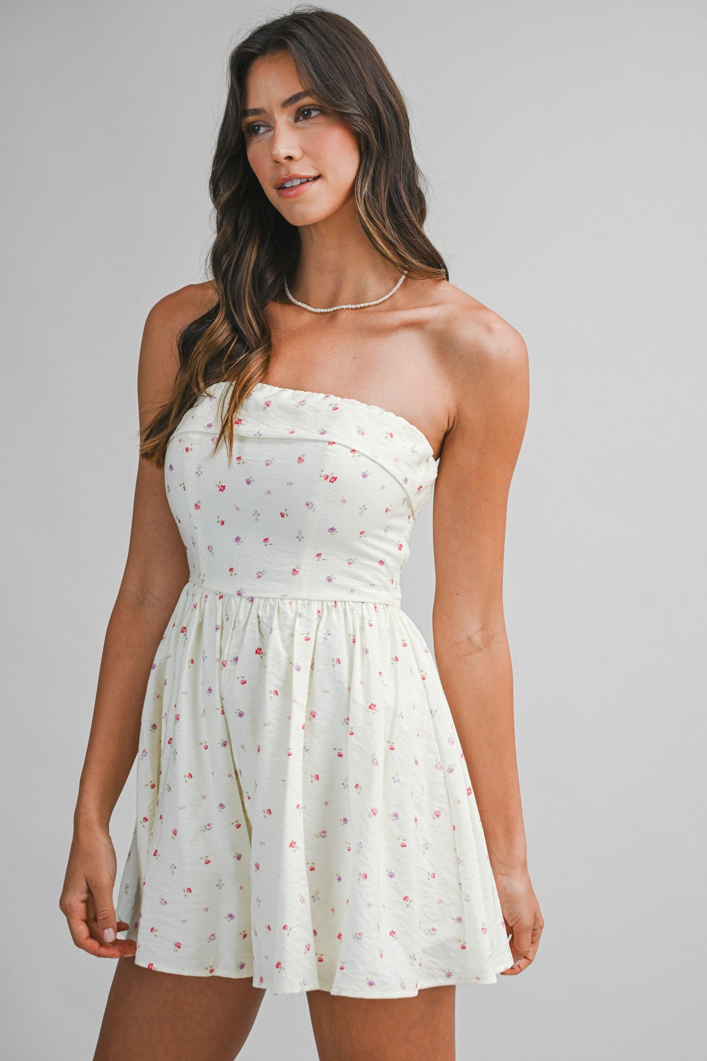 Floral Printed Romper