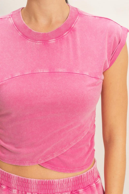 Fuschia Jogger Set