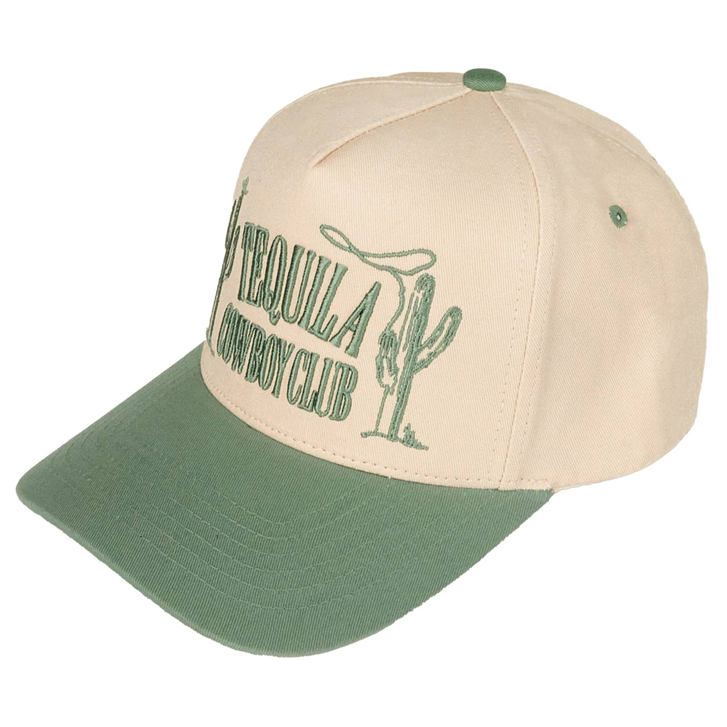 TEQUILA COWBOY CLUB Cotton Trucker Cap