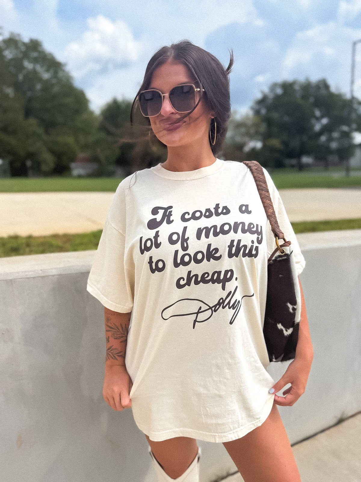 Look This Cheap Dolly Graphic Tee