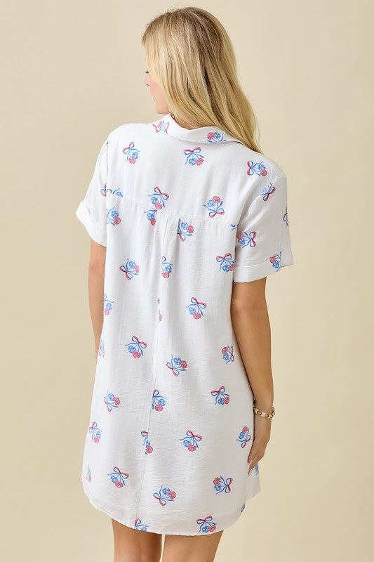 Cherry Americana dress