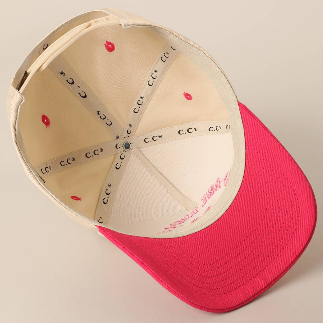 GO ASK YOUR DAD Embroidery Two-Tone Trucker Hat