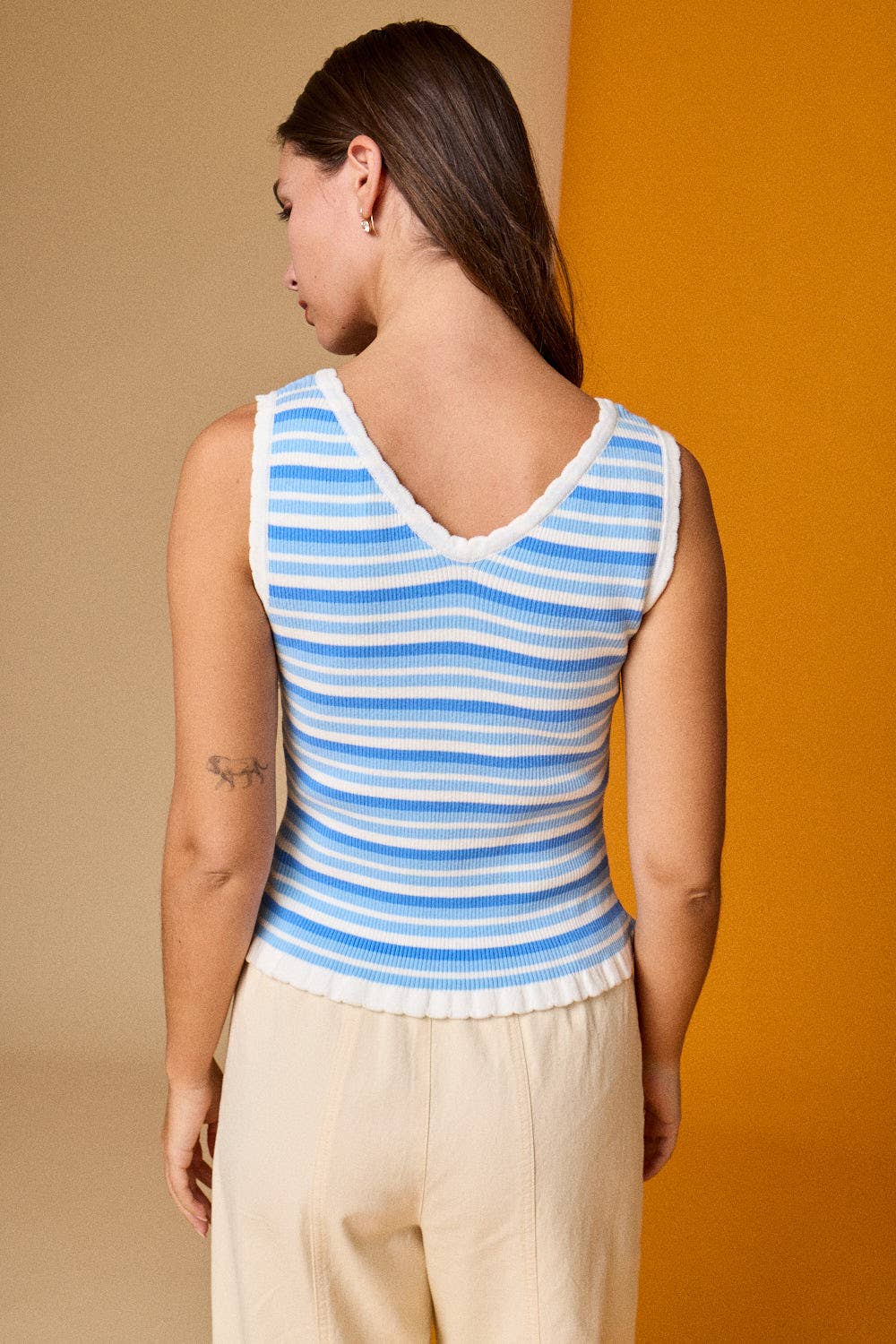 STRIPED TANK TOP