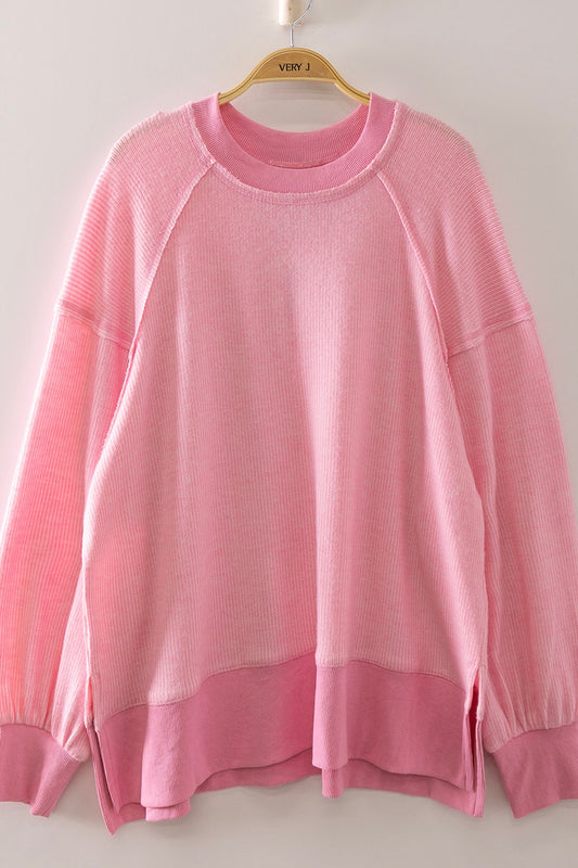 VINTAGE THERMAL OVERSIZED SWEATER