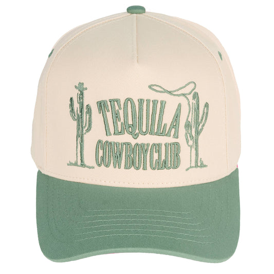 TEQUILA COWBOY CLUB Cotton Trucker Cap