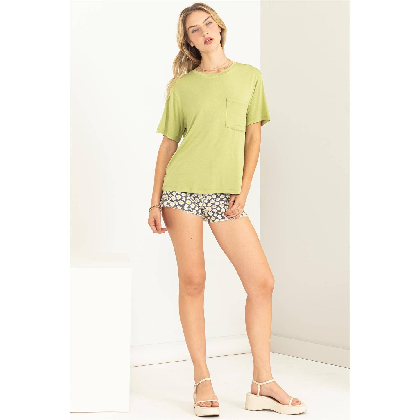 Oversized Pocket Tee