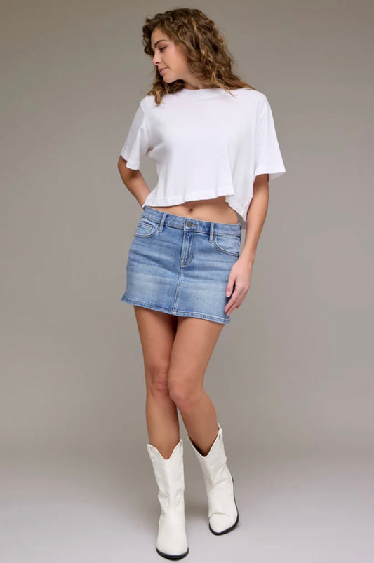 PEYTON VINTAGE MINI SKIRT