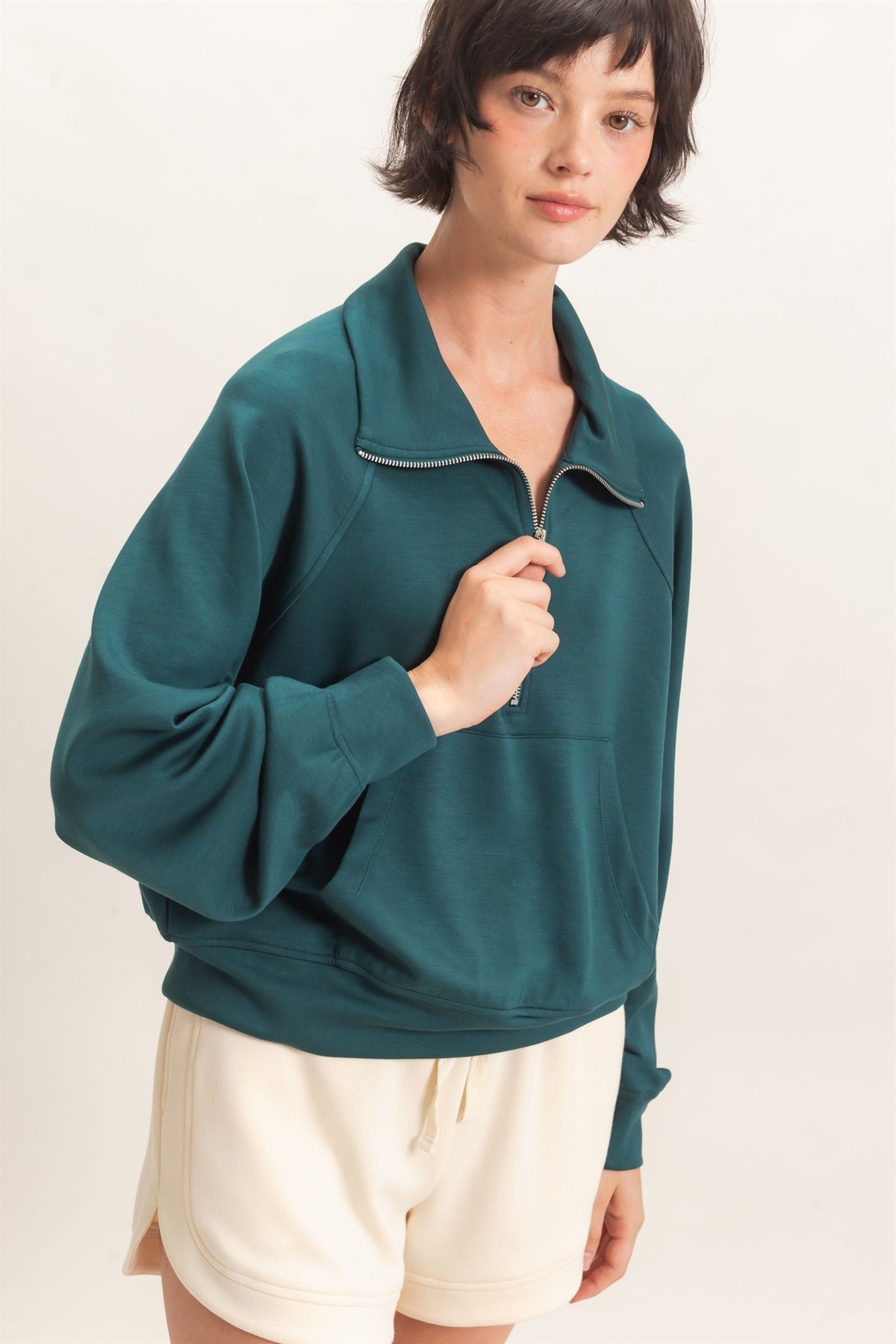 HALF ZIP PULLOVER
