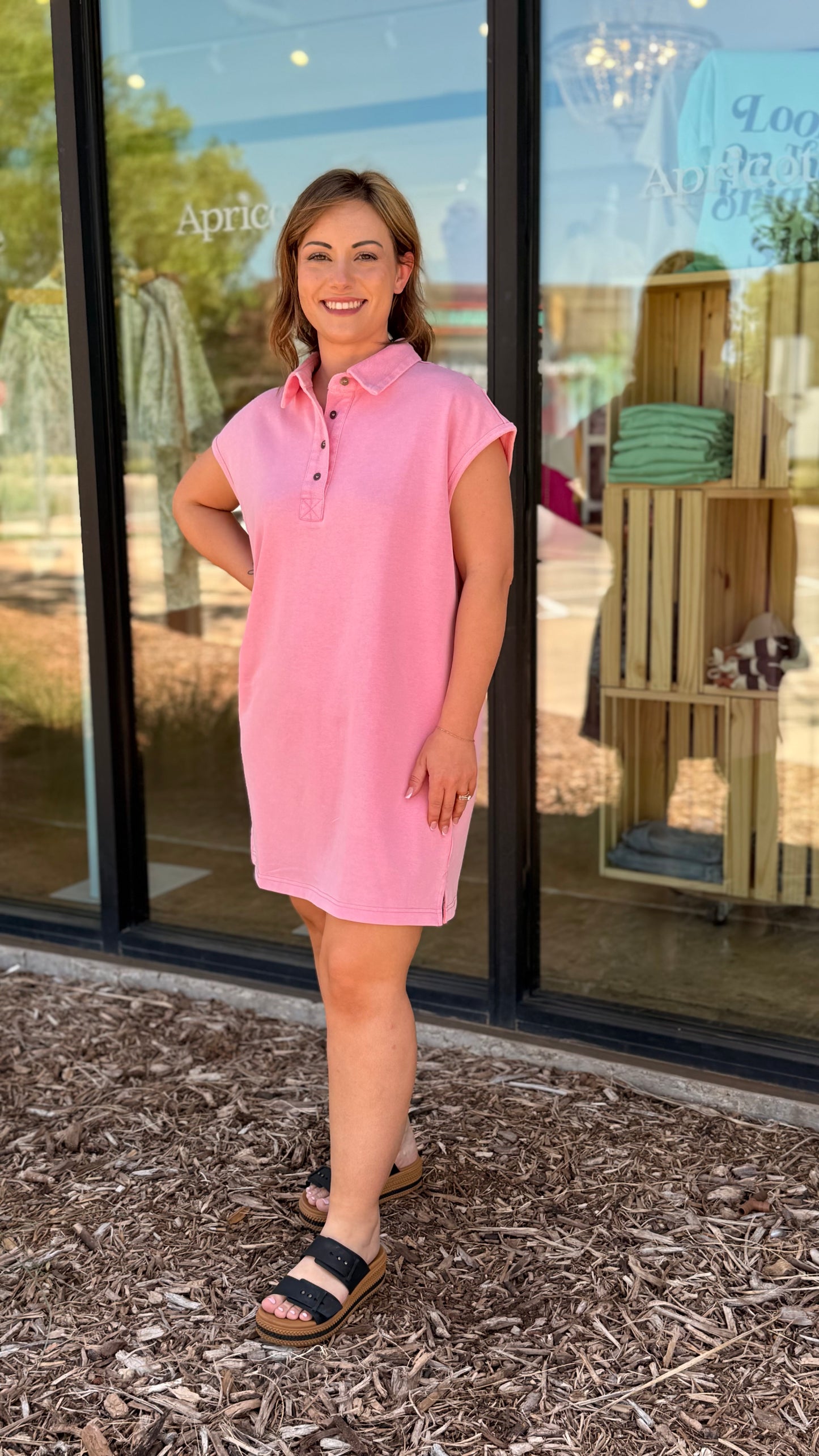 French Terry Dress