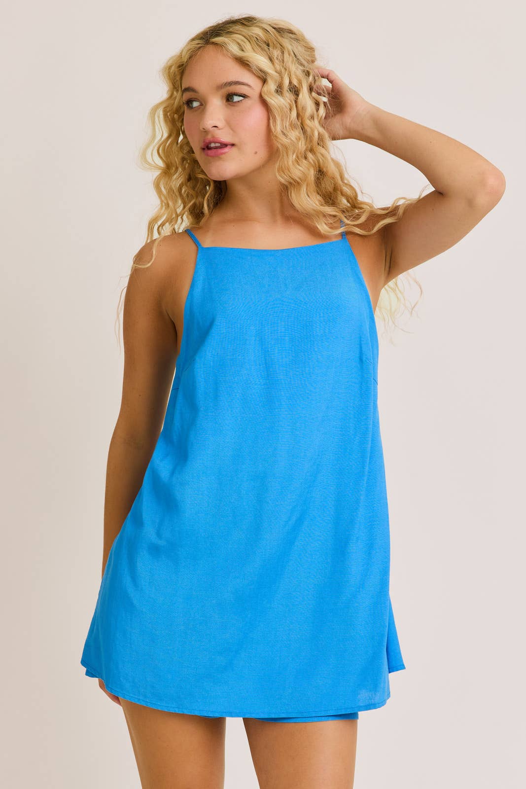 SPAGHETTI STRAP ROMPER