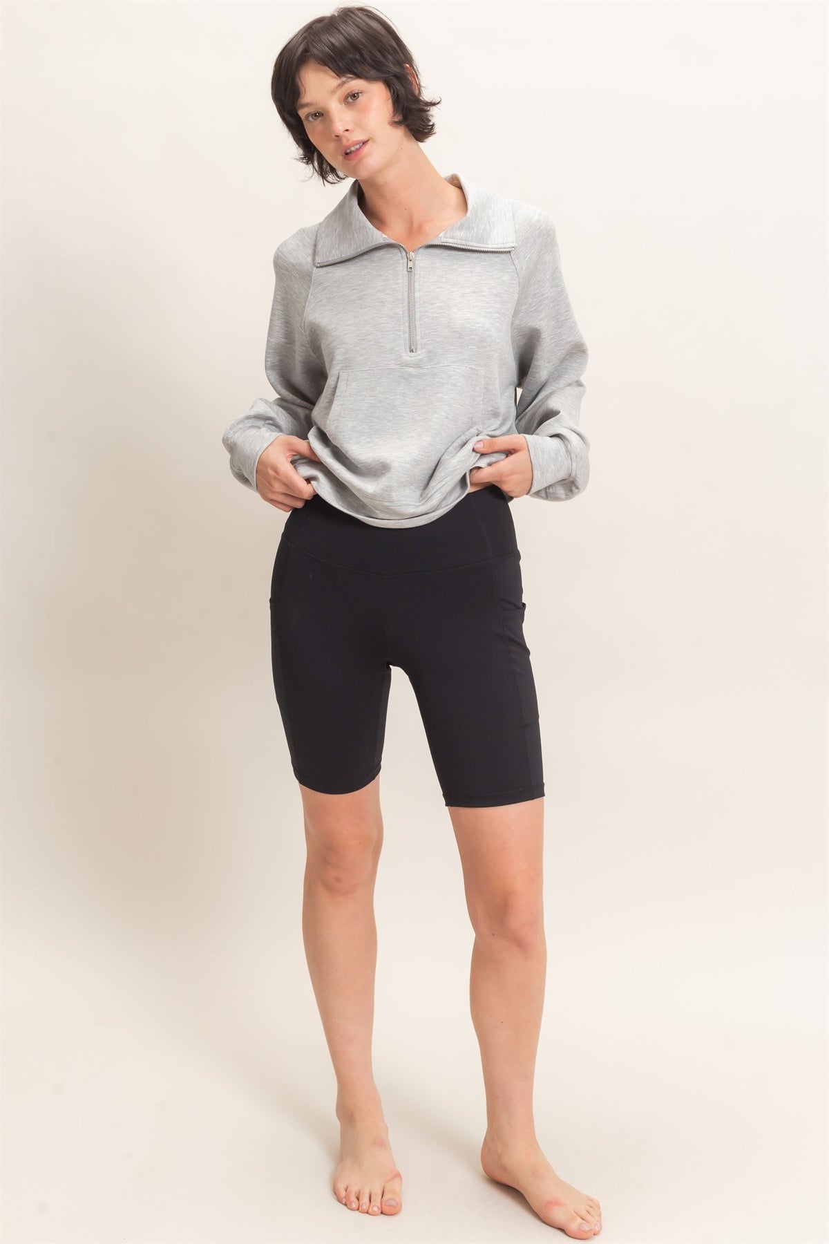 HALF ZIP PULLOVER