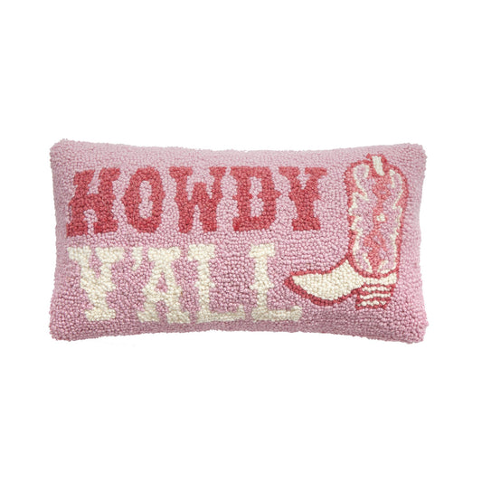 Howdy Y'All Hook Pillow