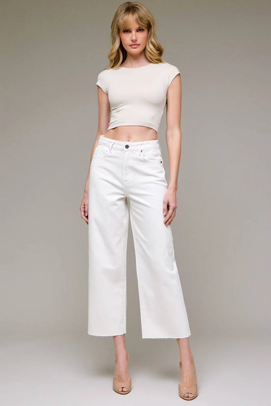 NORI CROPPED WIDE LEG SEA SALT