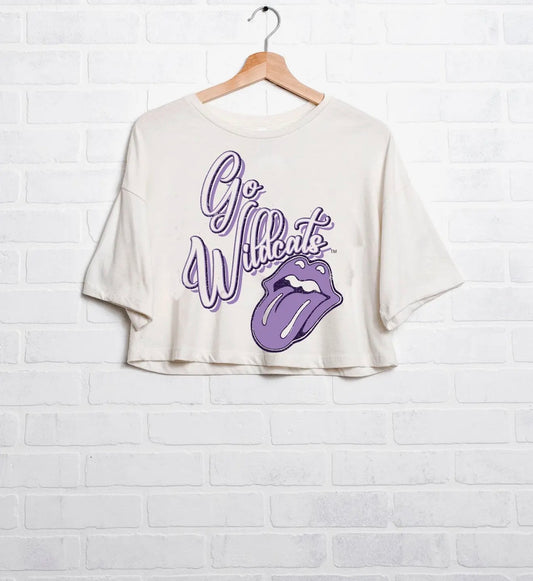 Go Wildcats Crop Tee